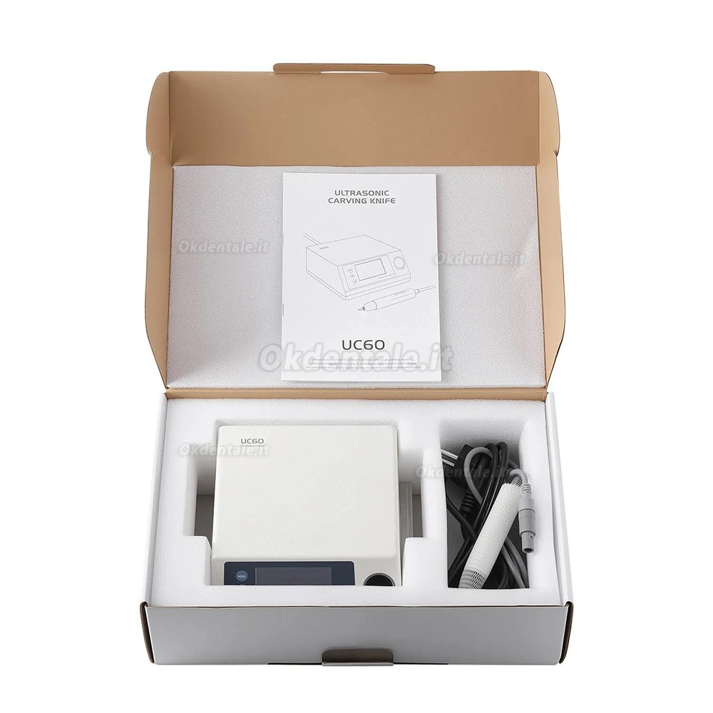 Coltello ad ultrasuoni UC60, dispositivo di taglio per incisione di attacchi dentali